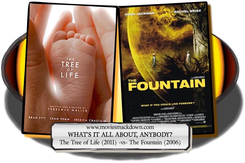 Tree of Life -vs- The Fountain