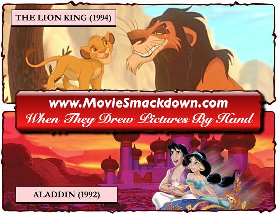 The Lion King (1994) -vs- Aladdin (1992) - Movie SmackdownÂ®