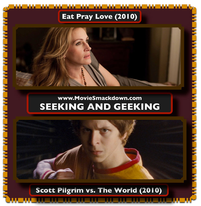 Eat Pray Love -vs- Scott Pilgrim vs. the World