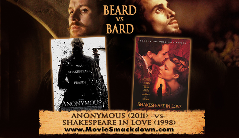 Anonymous (2011) -vs- Shakespeare in Love (1998)