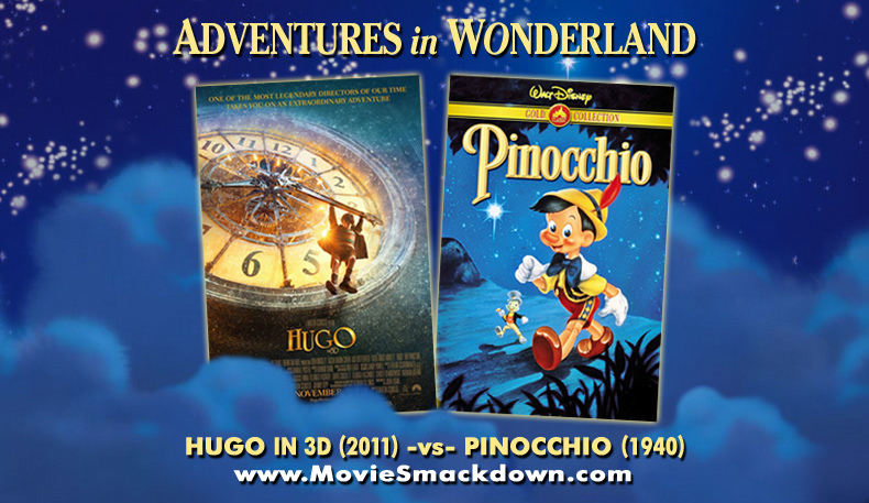 Hugo (2011) -vs- Pinocchio (1940)