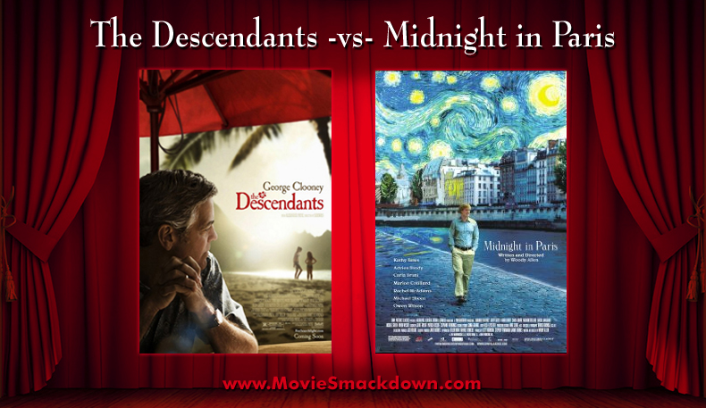 Descendants vs Midnight in Paris
