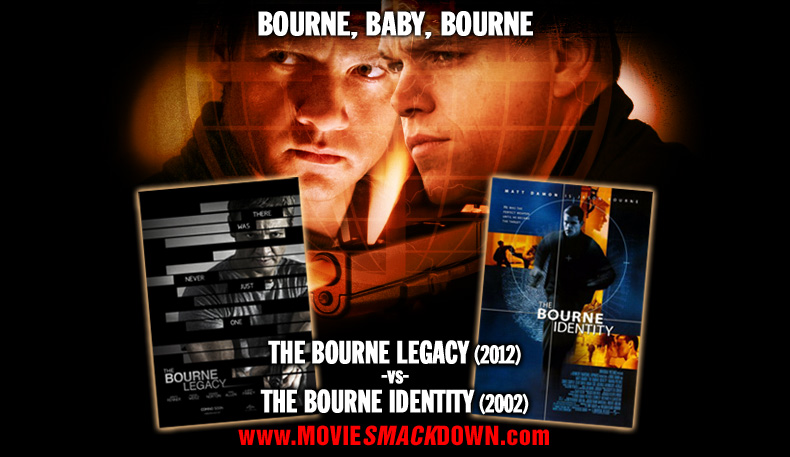 Bourne Legacy (2012) -vs- Bourne Identity (2002)