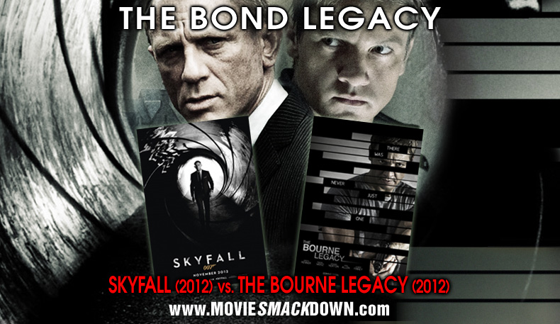 Skyfall (2012) vs Bourne Legacy (2012) | Bond and Bourne
